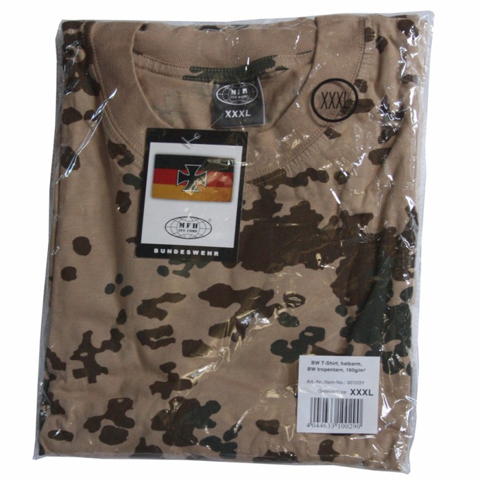 US T-shirt, half sleeves, single jersey